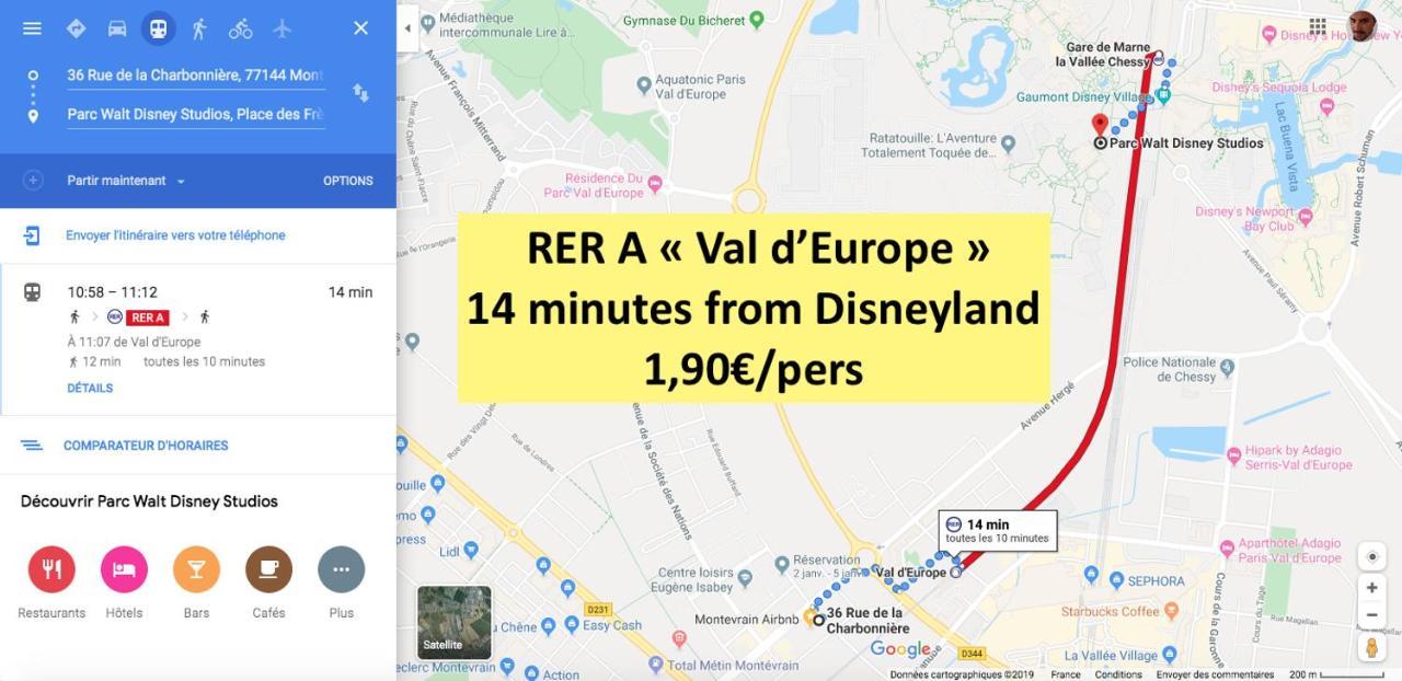 Studio Disneyland Paris Монтеврен Екстериор снимка